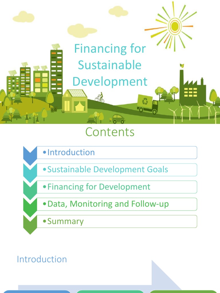 Financing For Development (FFD) Presentation | PDF | Sustainability ...