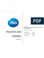 Proctor and GAMBLE Report