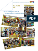 Plan de Biblioteca y Animación A La Lectura. Ceip Matilde de La Torre