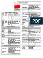 Chemical Name As It Appears On Inventory: College of Pharmacy-St. Dominic College of Asia Chemical Safety Data Sheet