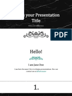 Cerise Free Presentation Template