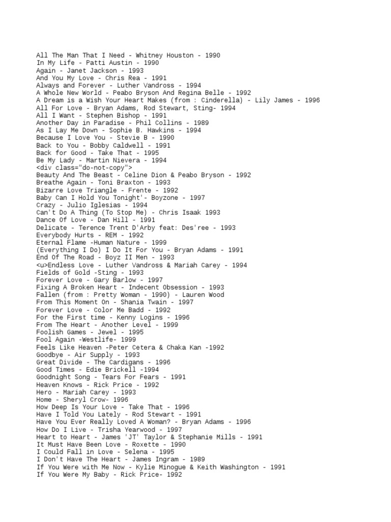 Lagu Kenangan Tahun 90-An | PDF | Musicians | Popular Music