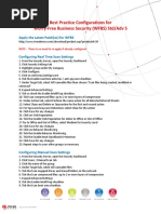 Best Practice Configurations For Worry-Free Business Security (WFBS) Std/Adv 5