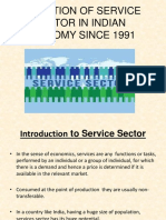 Evolution of The Service Sector