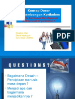 Konsep Dasar Pengembangan Kurikulum