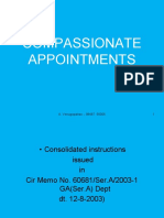Compassionate Appointments