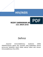 Hiv/Aids: Rezky Darmawan Arifin 111 2018 2142