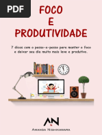 Foco e produtividade
