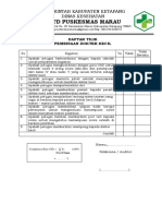 DAFTAR TILIK Dokcil