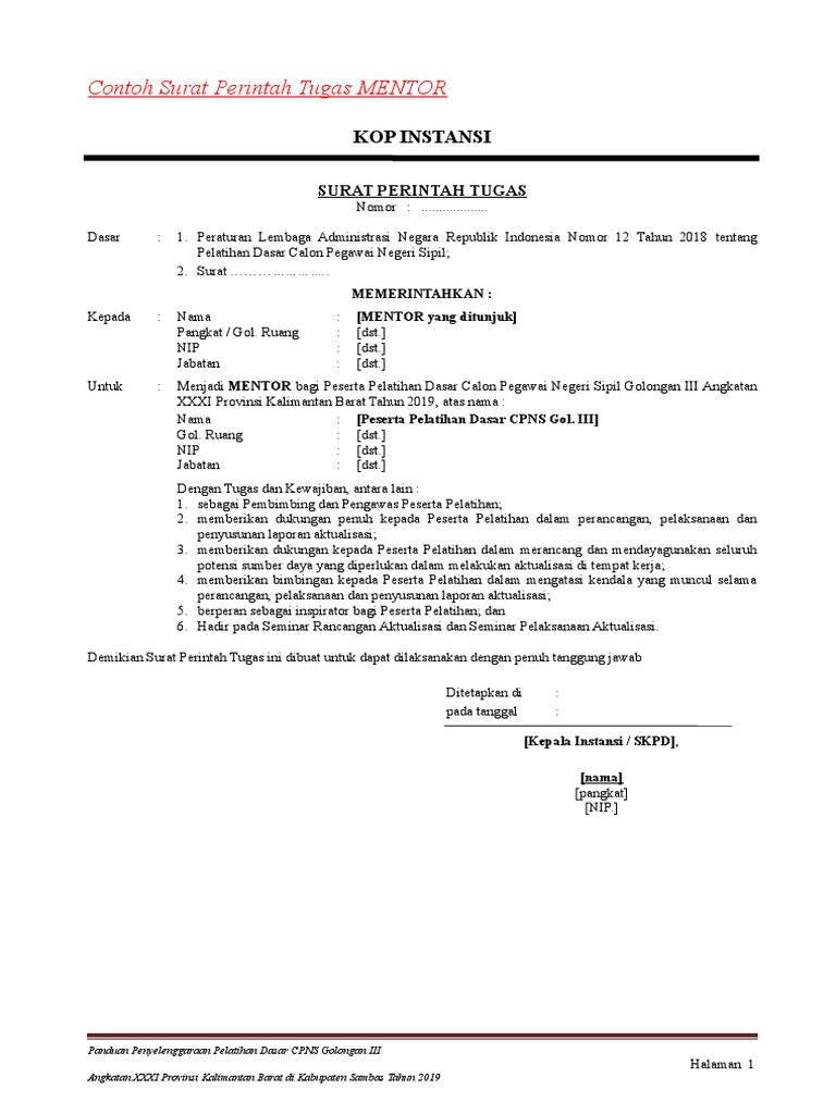 Buku Panduan Latsar Cpns 2019 Angkatan Xxxi Pdf