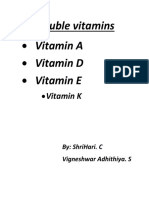 Fat Soluble Vitamins