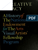 A Creative Legacy/ A History of The National Endowment For The Arts Visual Artists' Fellowship Program