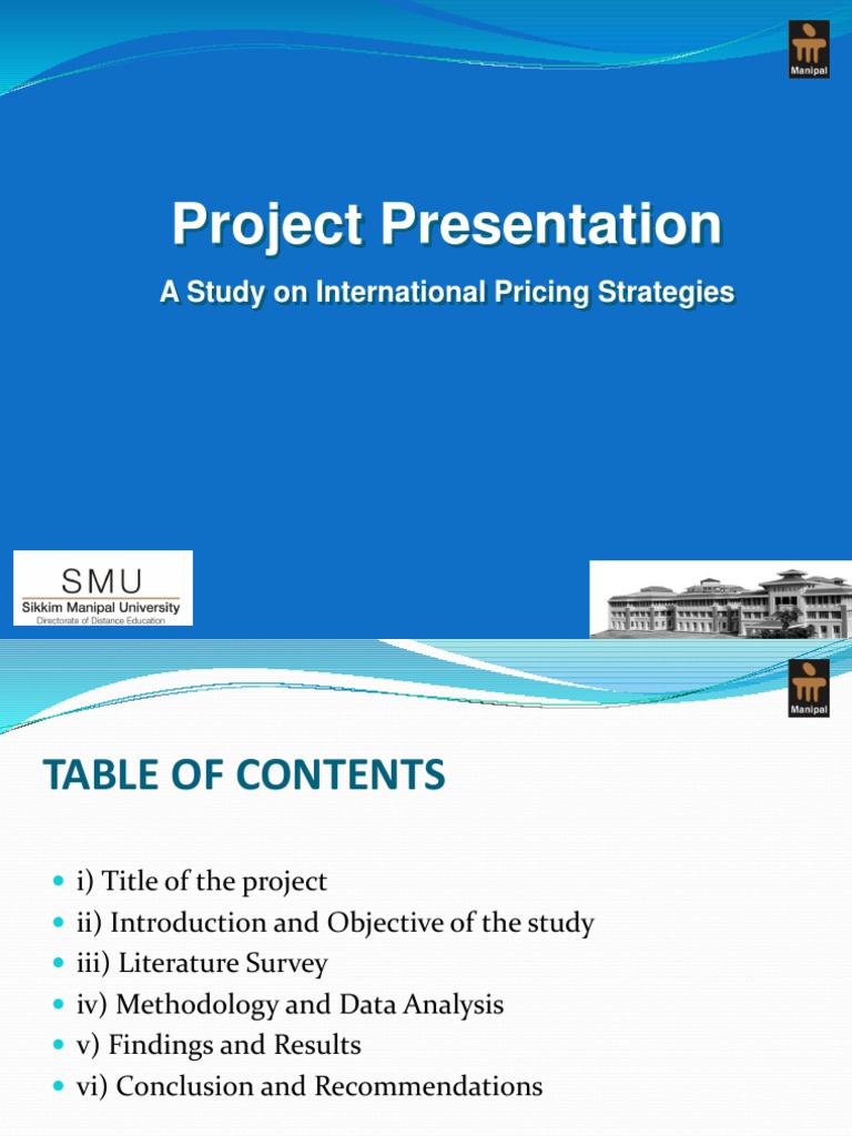 Study On Pricing Strategies | PDF | Pricing | Data Analysis