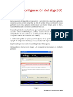 Manual Configuracion Del Abgx360 PDF