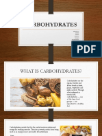 Carbohydrates: Barbadillo Gelido Indino Mabayag Tayaban Villagonzalo