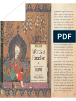 Words of Paradise - Selected Poems of Rumi, Interpret. by R Abdulla