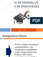 PKT. 01. Sistem Pendidikan Tinggi Di Indonesia
