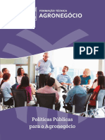 Politicas Publicas - SENAR. Formação técnica em Agronegocio.