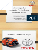 Sistema de Produccion Toyota VS Ford