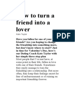 Friends To Lovers PDF