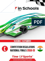 F1 in Schools National Finals India Competition Regulations