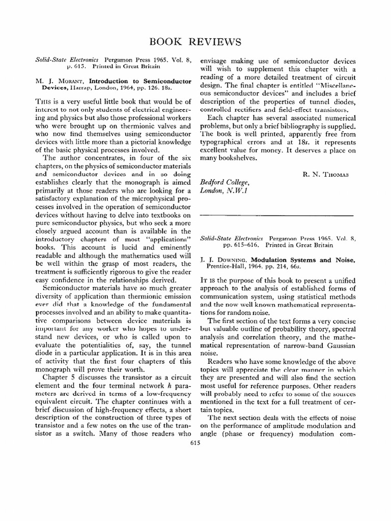 Introduction To Semiconductor Devices | PDF | Semiconductors | Quantum ...