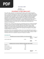 December 2007 Exam - Case 1 - AcmeGame