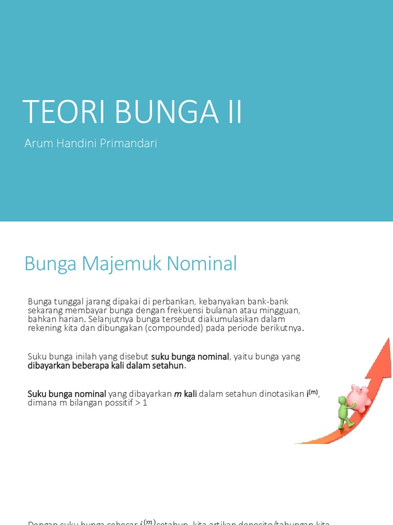 Course 2 Teori Bunga II | PDF | Pengelolaan Keuangan & Uang | Metode ...