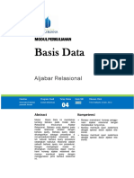Modul Basis Data Sesi 4 UMB Titis Wahyuni GASAL 1617 PDF