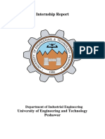 Internship Report: University of Engineering and Technology Peshawar