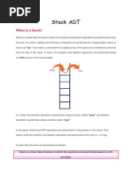 Stack ADT: What Is A Stack?