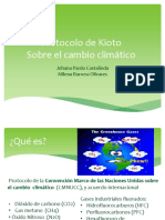 Protocolo de Kioto Sobre El Cambio Climático: Johana Pardo Castañeda Milena Barrera Olivares