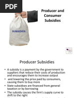 Subsidies