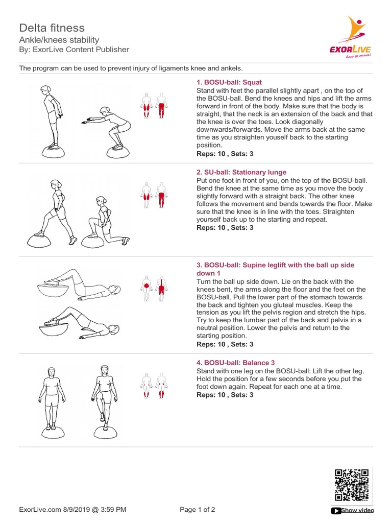 Ankle Knees Stability | PDF | Knee | Pelvis