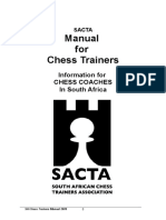 Manual For Chess Trainers