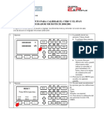 Procedimiento para Calibrar El Cero y El Span Integrador Microtech 2000 Modelo 2001-2101