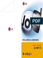 LG Electronics dm110 Manual de Usuario PDF
