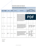 Formato Registro de Accidentes de Trabajo y Enfermedades Profesionales