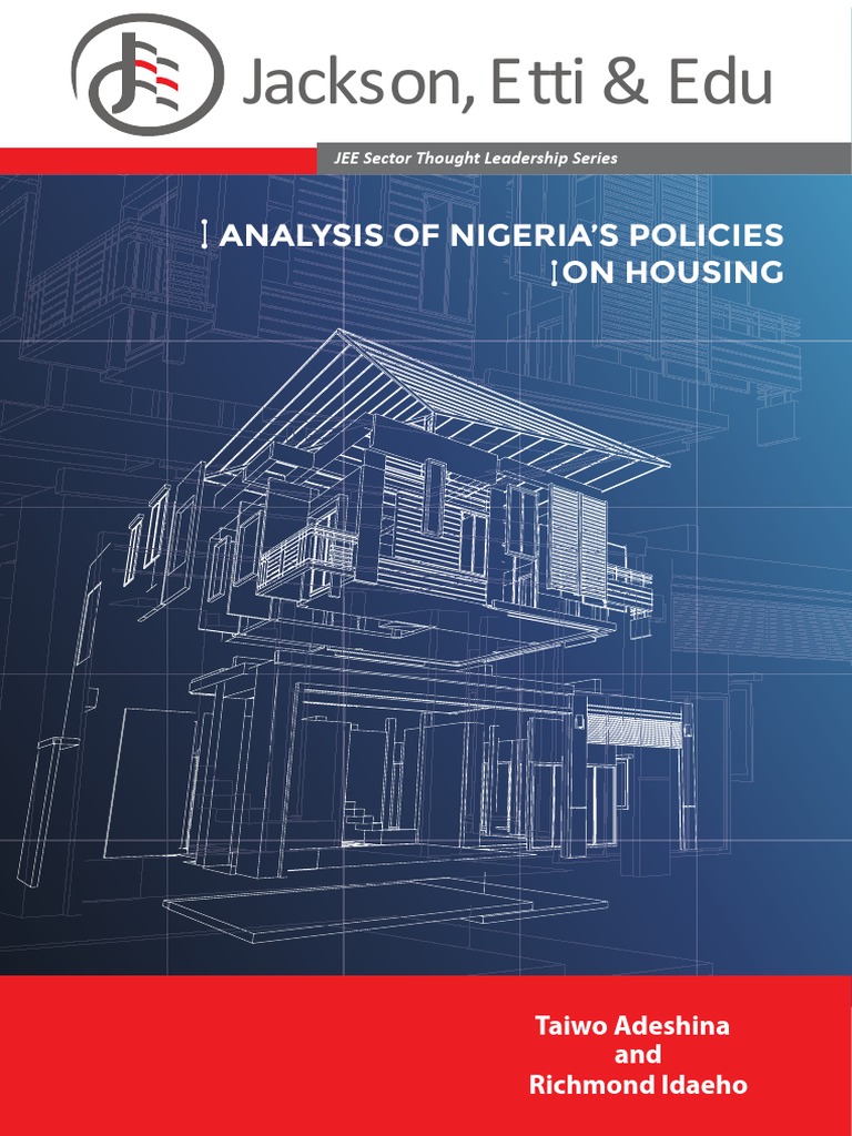 Analysis of Nigeria's Housing Policies | PDF | Affordable Housing | Nigeria