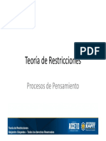 Teoria de Las Restricicones