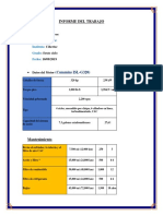 Informe Del Trabajo: (Cummins ISL-G320)