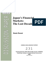 Japan's Financial Markets During the Lost Decade