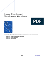 Human Genetics and Biotechnology