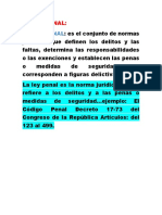 Documento 5, Derecho Penal. Segunda Unidad