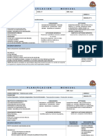 Planificacion de Clasde Abril Lenguaje 2° 2017