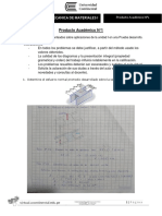 Producto Académico N°1 Mecanica de Materiales - Luis Bravo Saucedo