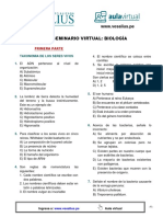 1er. Seminario Virtual - Biología PDF