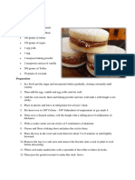 Cornstarch Cookie Ingredients