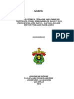 Skripsi: Analisis Persepsi Terhadap Implementasi (Persero) Wilayah Sulsel, Sultra & Sulbar Sektor Pembangkitan Bakaru