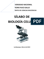 Sylabus Biología Celular 2019